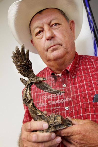 Goliad man who helped solve cold case named Constable of the Year